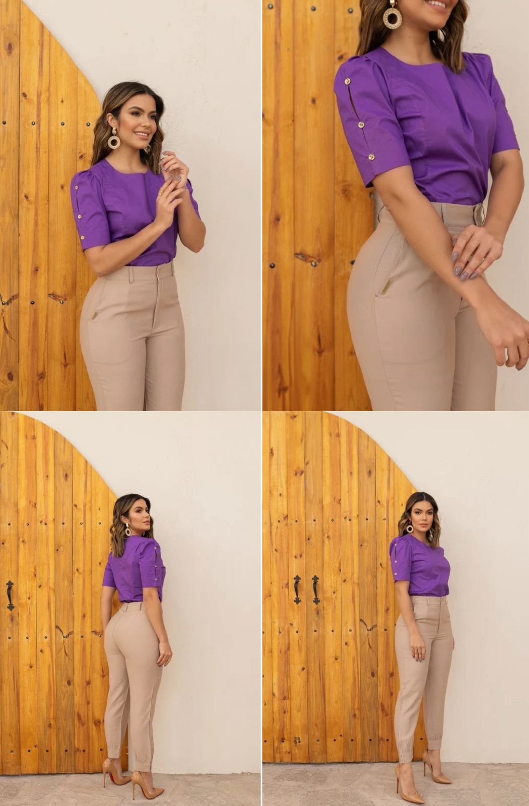 Blusa com Manga Franzida - Imagem 2